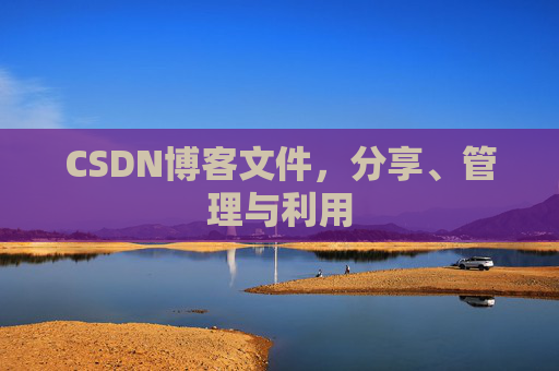 CSDN博客文件，分享、管理与利用